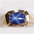 Blue Star Sapphire Ring