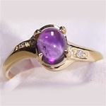 Women's Birthstone Stone Ring Style - 5388
