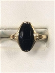 Women's Black Onyx Ring