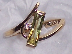 Women's Peridot Ring