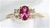 Women's Pink Tourmaline Ring