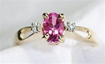 Women's Pink Tourmaline Ring