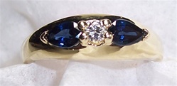 Women's Sapphire Ring